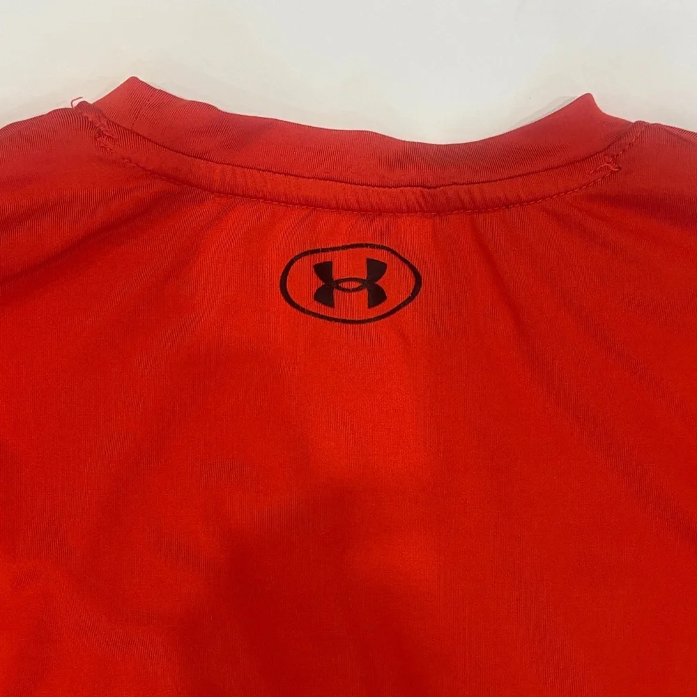 Under Armour Kids Red Rashguard
